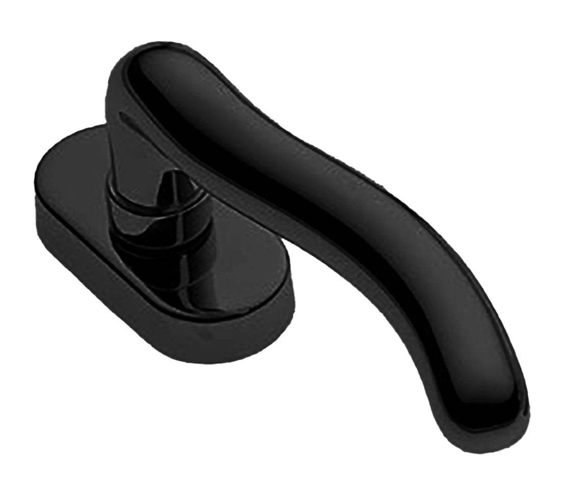 Ручка оконная SNAKE W1 NERO, цвет - черный фото купить Волгоград