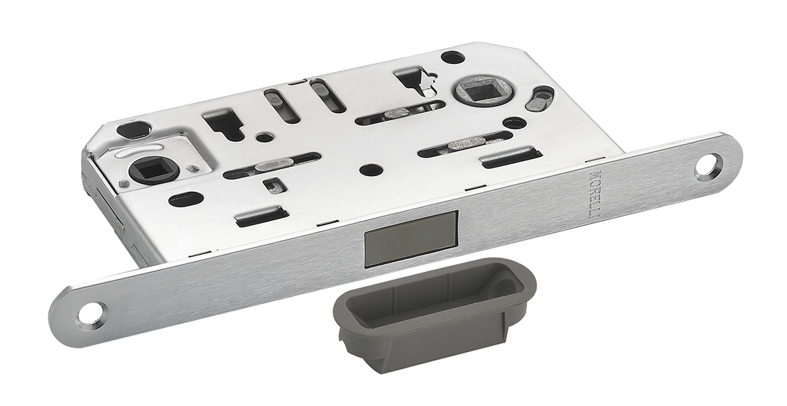 Защелка межкомнатная M1895 SSC магнитная, сантехническая, цвет суперматовый хром фото купить в Волгограде