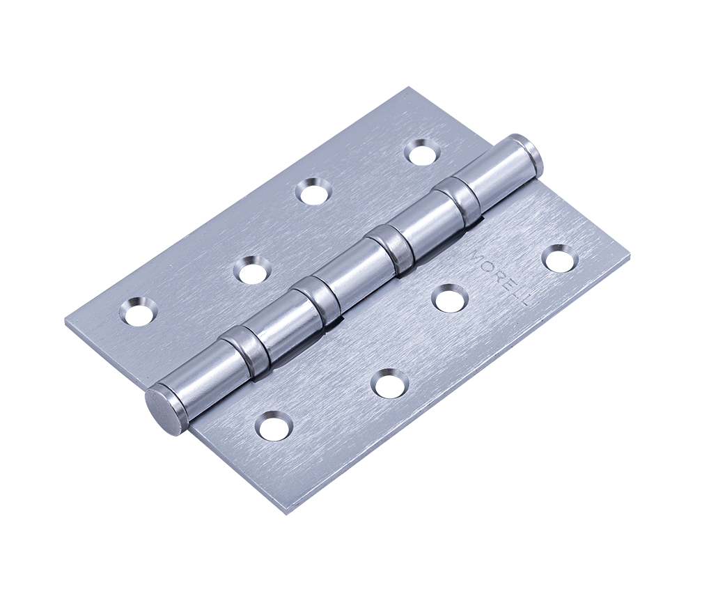 Петля карточная универсальная MSN 100X70X2.5-4BB SSC с подшипником стальная, врезная, цвет суперматовый хром, сталь фото купить в Волгограде