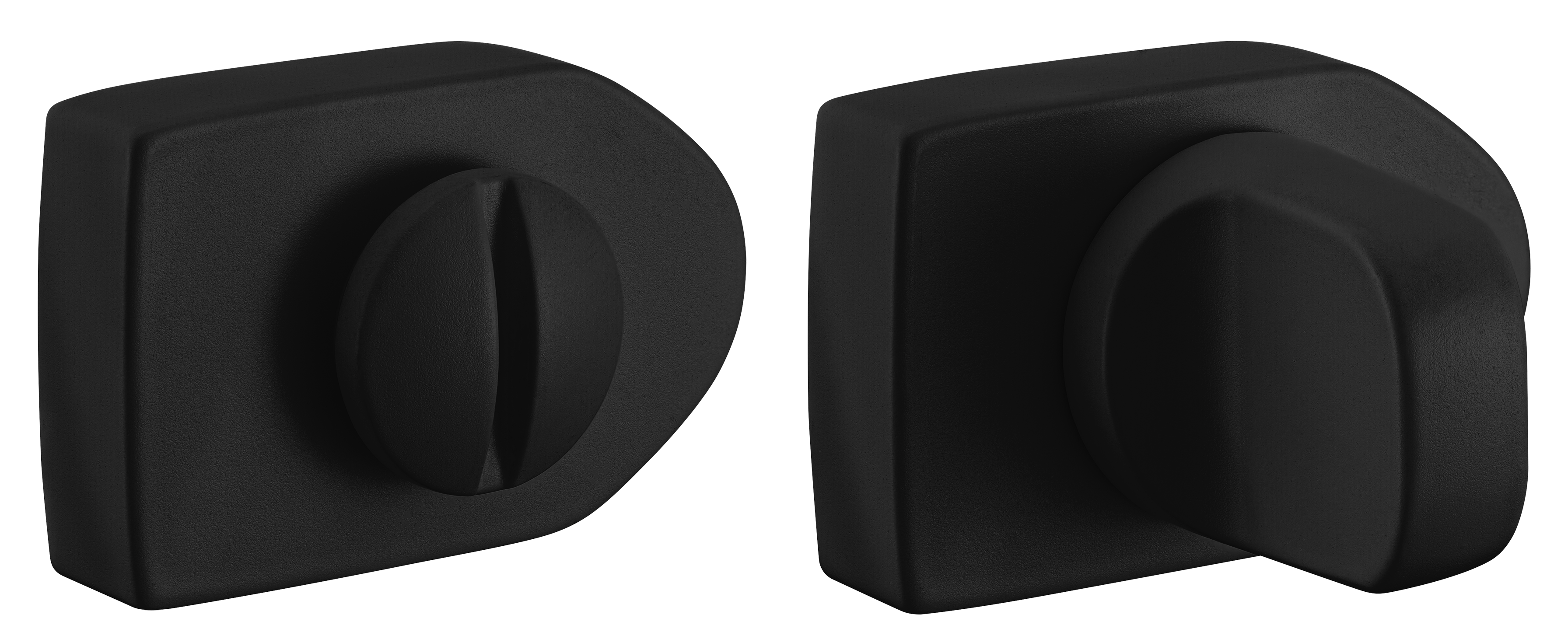 Завертка сантехническая LUX-WC-SH NERO-ST цвет - черный soft-touch фото купить Волгоград