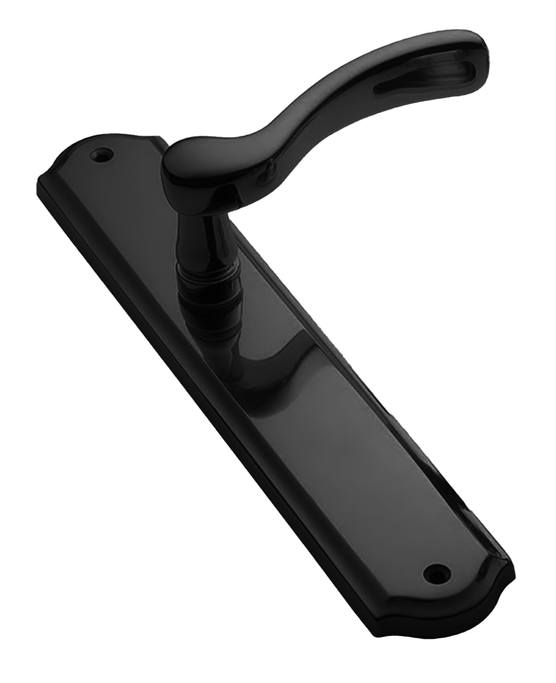 Ручка на планке ERICA PL NERO, цвет - черный фото купить Волгоград