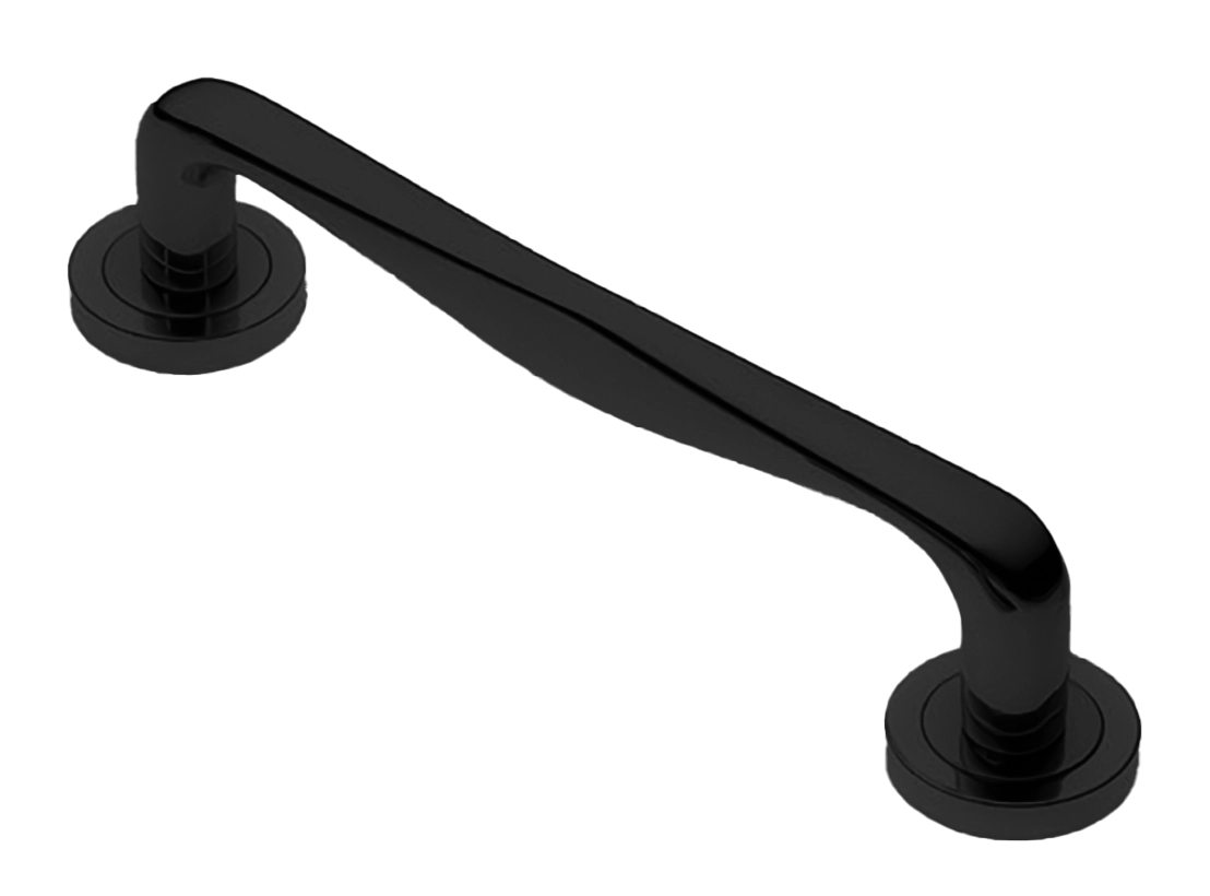 Ручка-скоба PETRA PH NERO, цвет - черный фото купить Волгоград