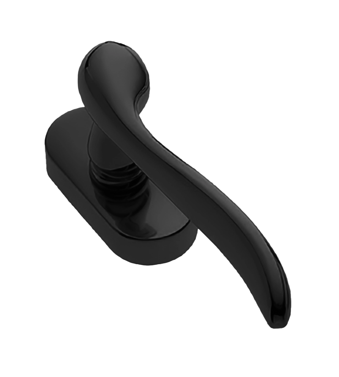 Ручка оконная TOSCANA W1 NERO, цвет - черный фото купить Волгоград