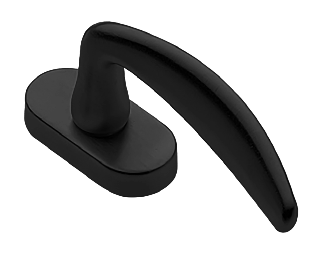 Ручка оконная MOGADOR W1 NERO, цвет - черный фото купить Волгоград