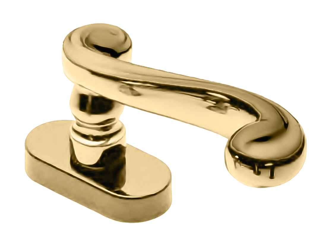 Ручка оконная PLAZA W1 OTL, цвет - золото фото купить Волгоград