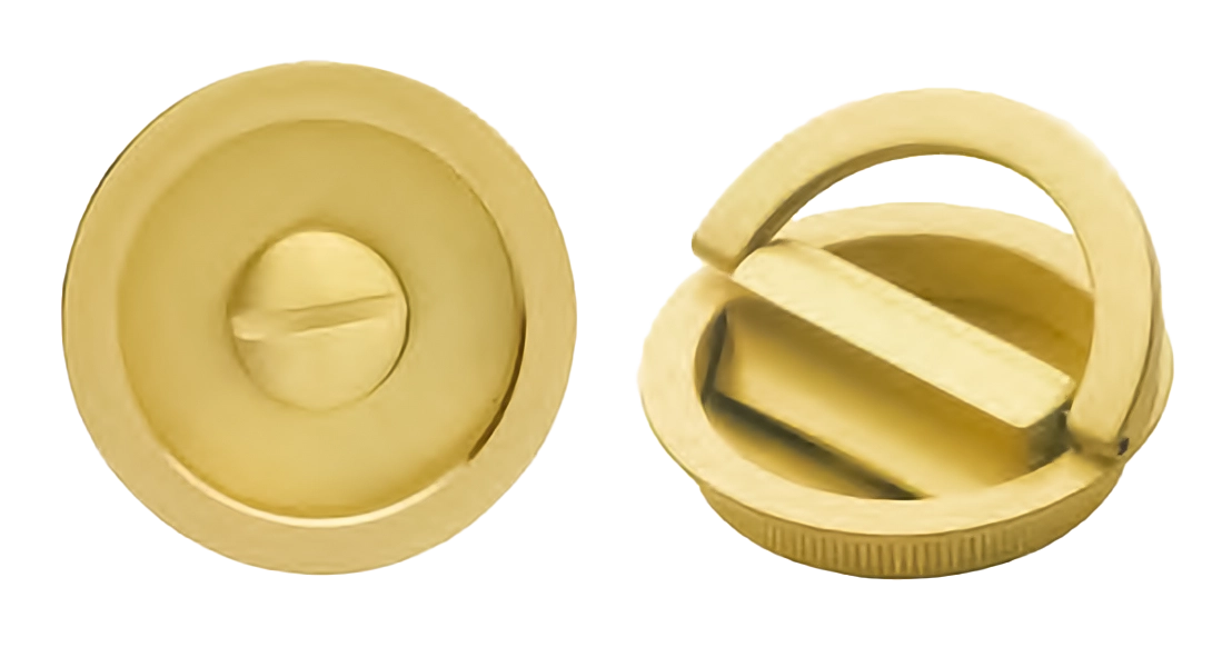 Ручка для раздвижной двери ART.75 CRO с поворотным кольцом, цвет - хром фото купить Волгоград