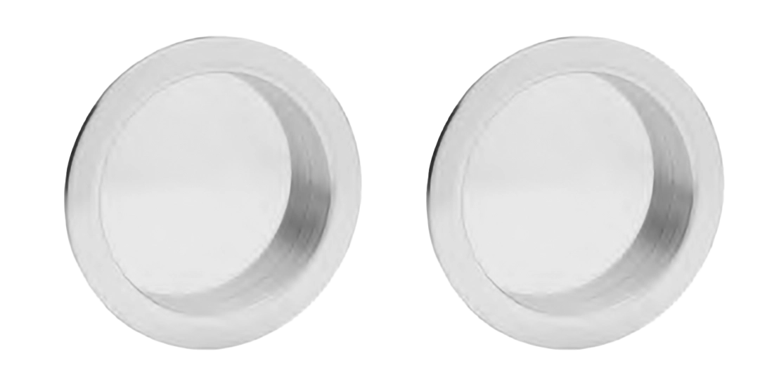 Ручка для раздвижной двери ART.54 CRO стандартная и под цилиндр, цвет - хром фото купить Волгоград