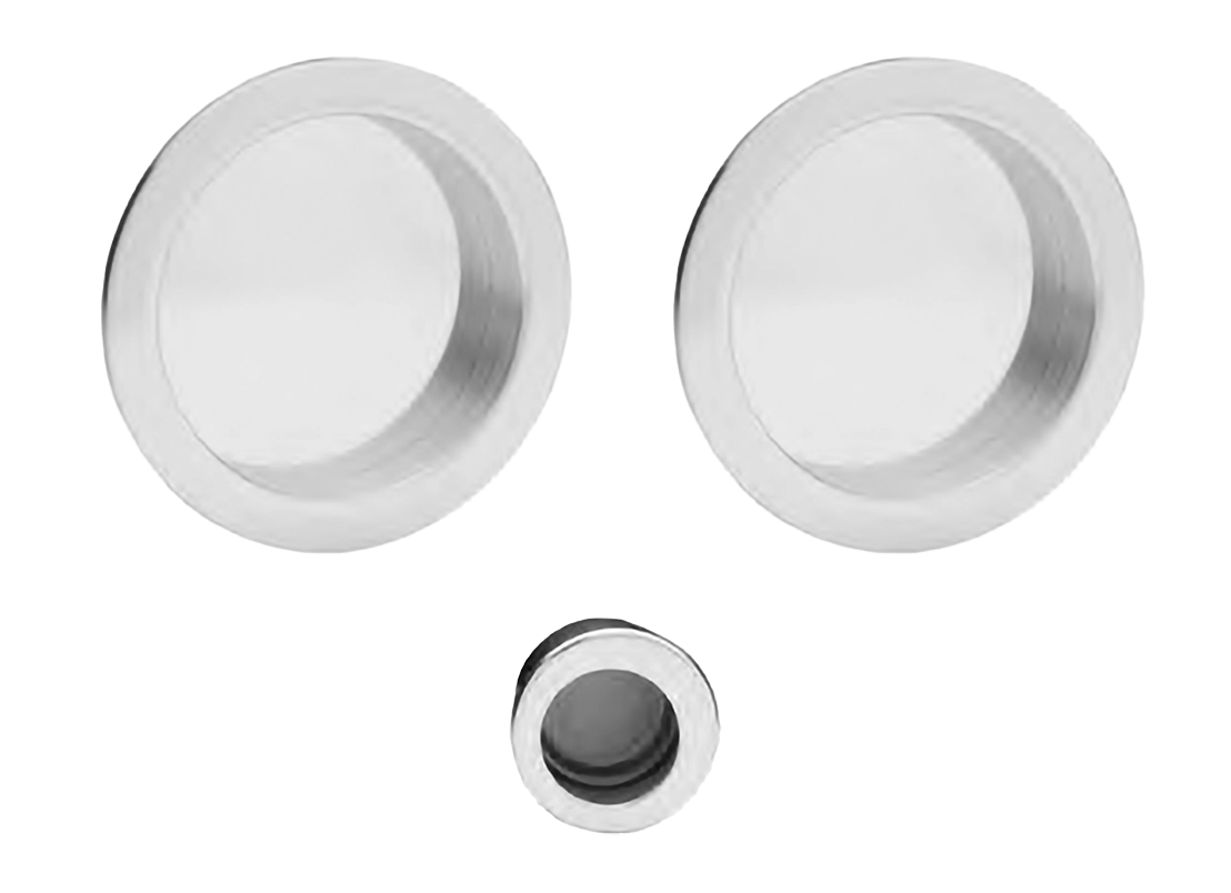 Ручка для раздвижной двери ART.54/A CRO с пальчиковой ручкой, цвет - хром фото купить Волгоград