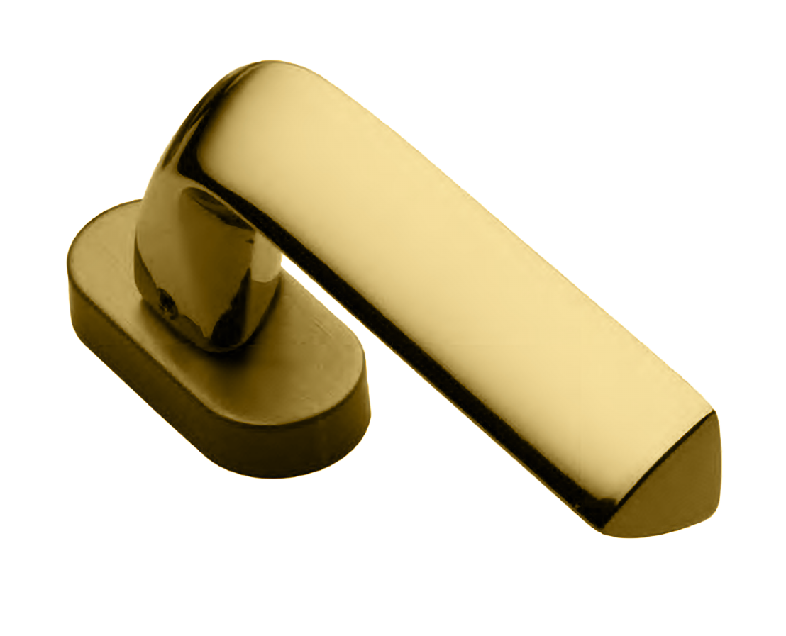 Ручка оконная MATRIX W1 OTL, цвет - золото фото купить Волгоград