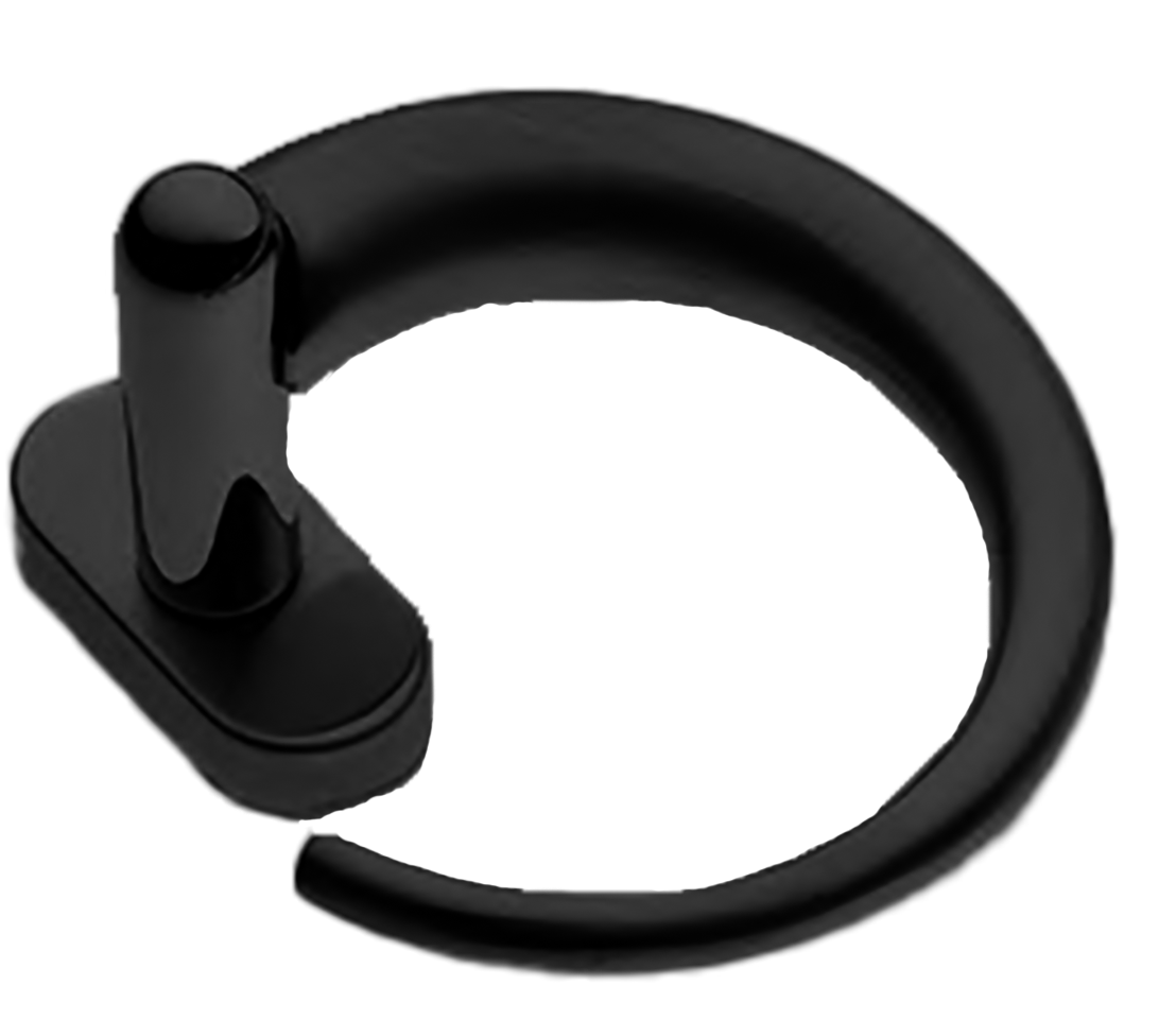 Ручка оконная LANGOUST W1 NERO, цвет - черный фото купить Волгоград