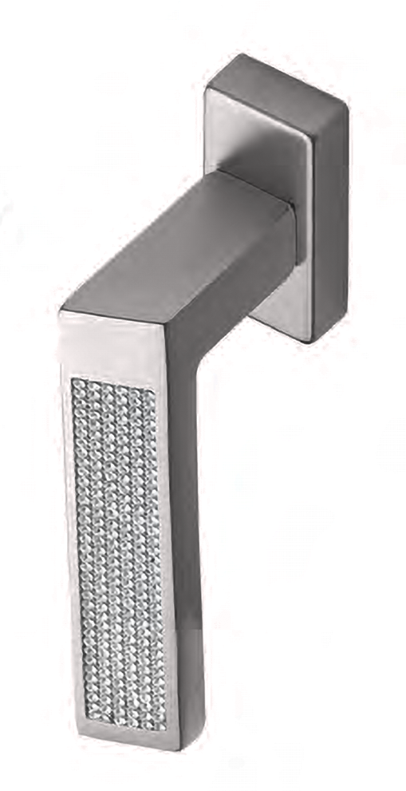 Ручка оконная DOLCE VITA W1 NIN с 4-х позицион. механизмом, цвет черный никель фото купить в Волгограде