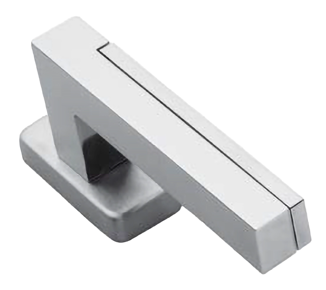 Ручка оконная ISLAND W1 CRO на прямоугольной розетке, цвет хром, латунь фото купить в Волгограде