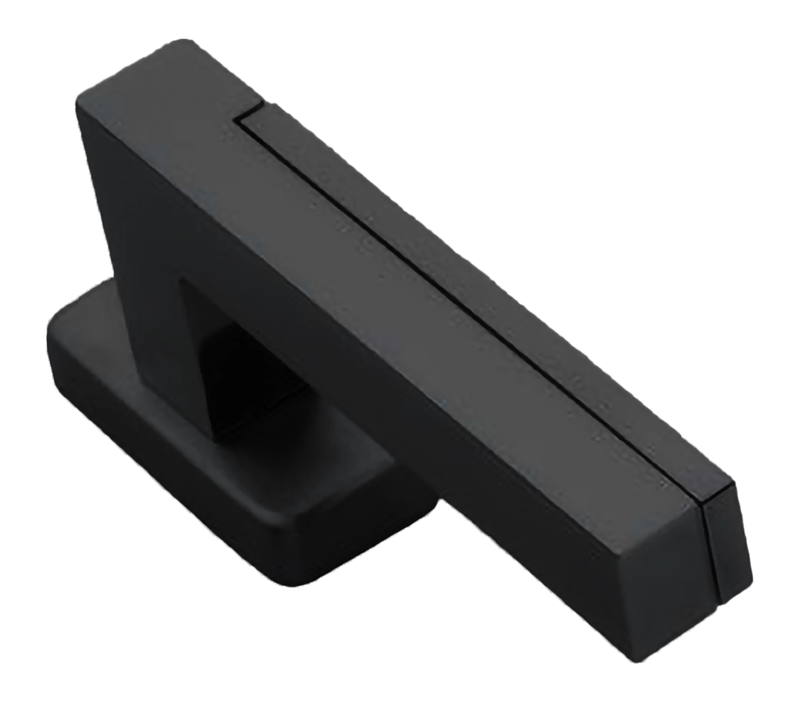 Ручка оконная ISLAND W1 NERO на прямоугольной розетке, цвет черный, латунь фото купить в Волгограде