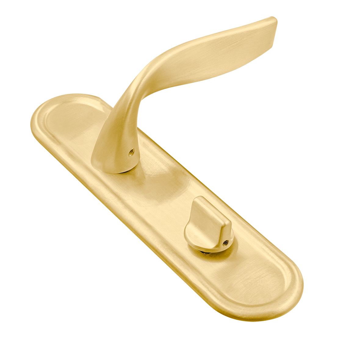 Ручка дверная SKYSCRAPER PLR AH на планке, цвет Осенний мёд/Autumn Honey фото купить Волгоград