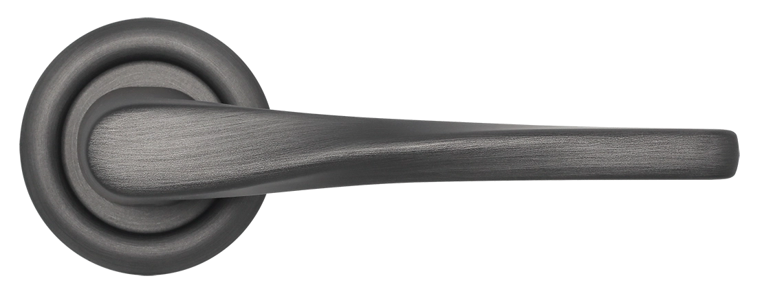 Ручка дверная THE OLYMPICS R7 SST на круглой розетке, цвет Летняя гроза/Summer Storm фото купить в Волгограде