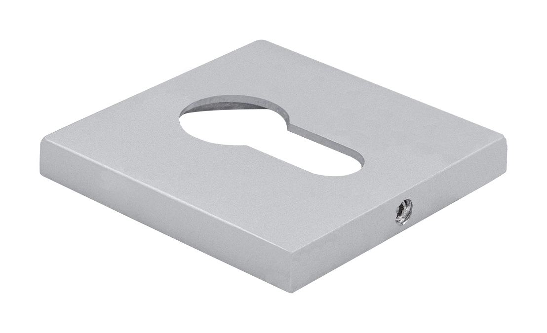 Накладка на замок MH-KH-S6 ASC под евроцилиндр, цвет анодированный матовый хром фото купить Волгоград