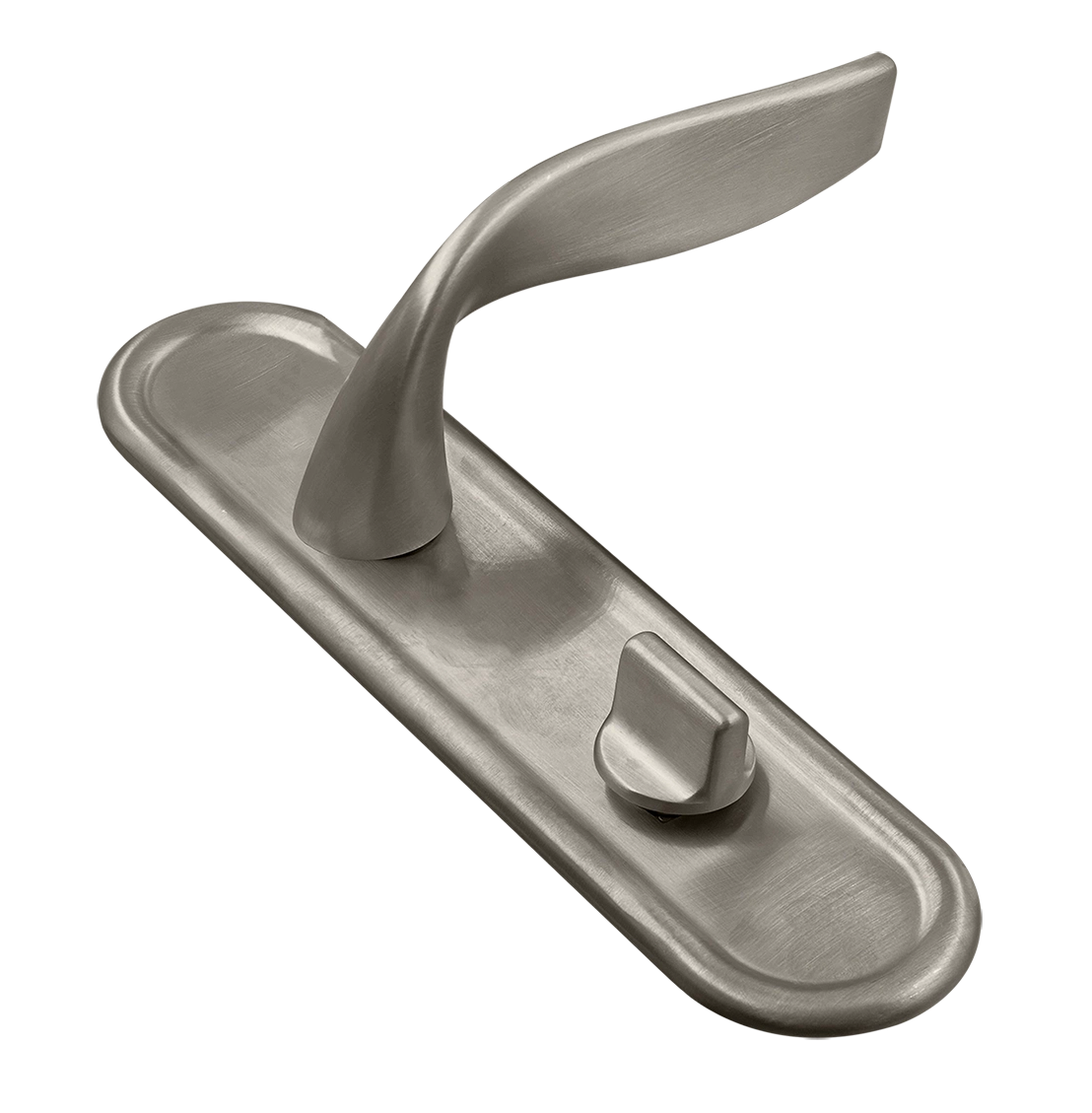 Ручка дверная SKYSCRAPER PLR WC SMI на планке под сантехническую завертку, цвет Весенняя дымка/Spring Mist фото купить Волгоград