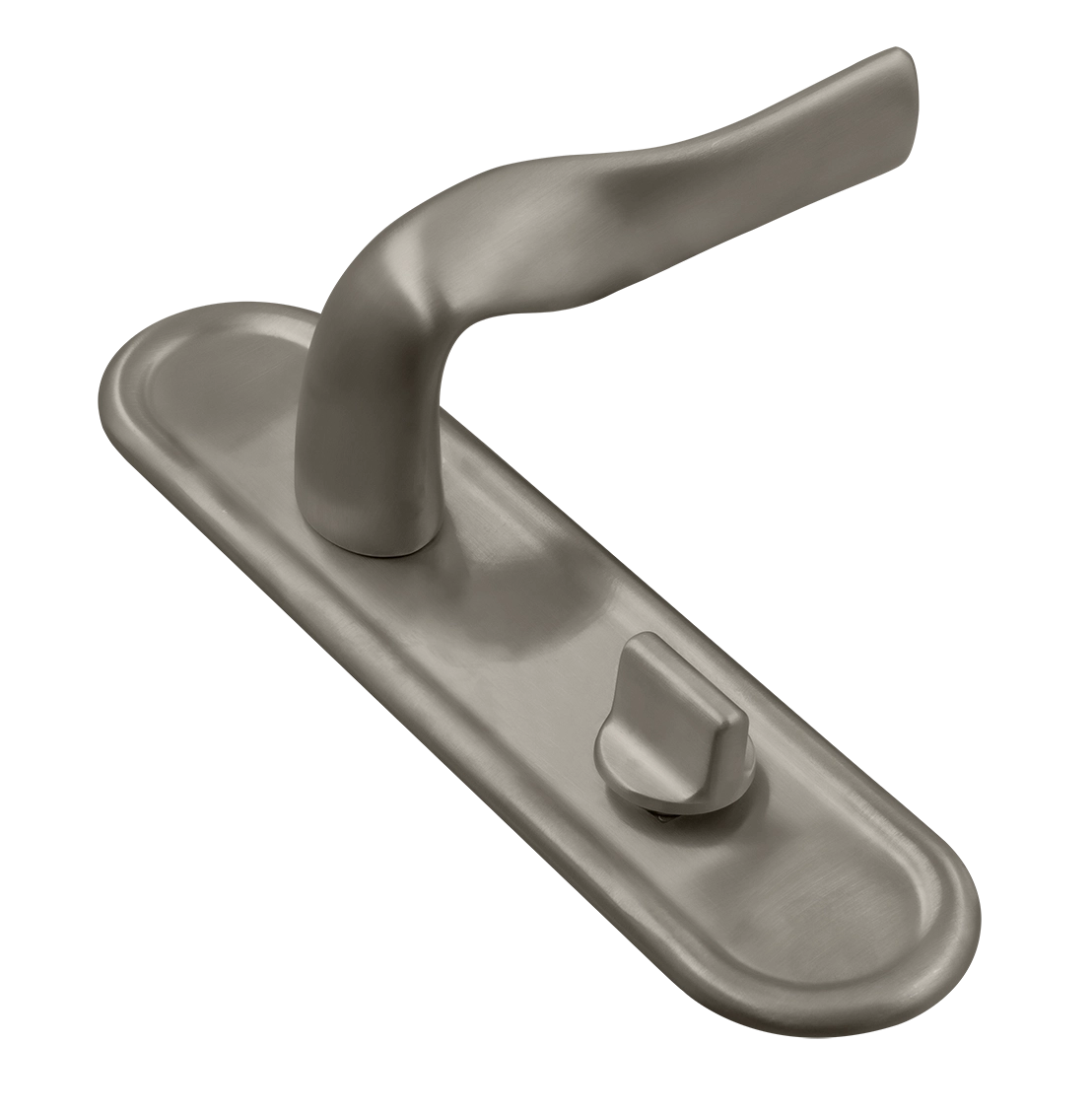 Ручка дверная LVB PLR WC SMI на планке под сантехническую завертку, цвет Весенняя дымка/Spring Mist фото купить Волгоград