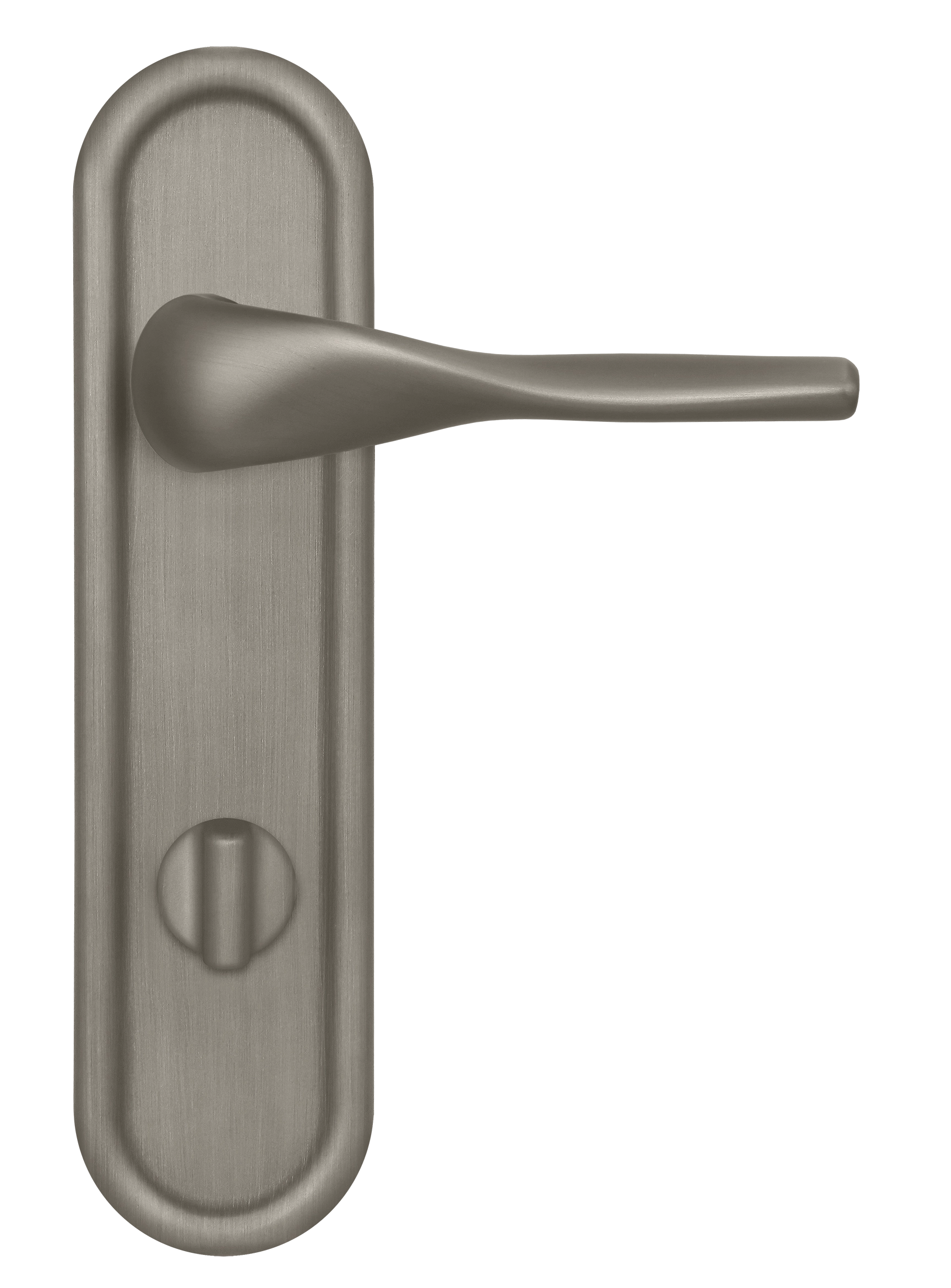 Ручка дверная LVB PLR WC SMI на планке под сантехническую завертку, цвет Весенняя дымка/Spring Mist фото купить в Волгограде