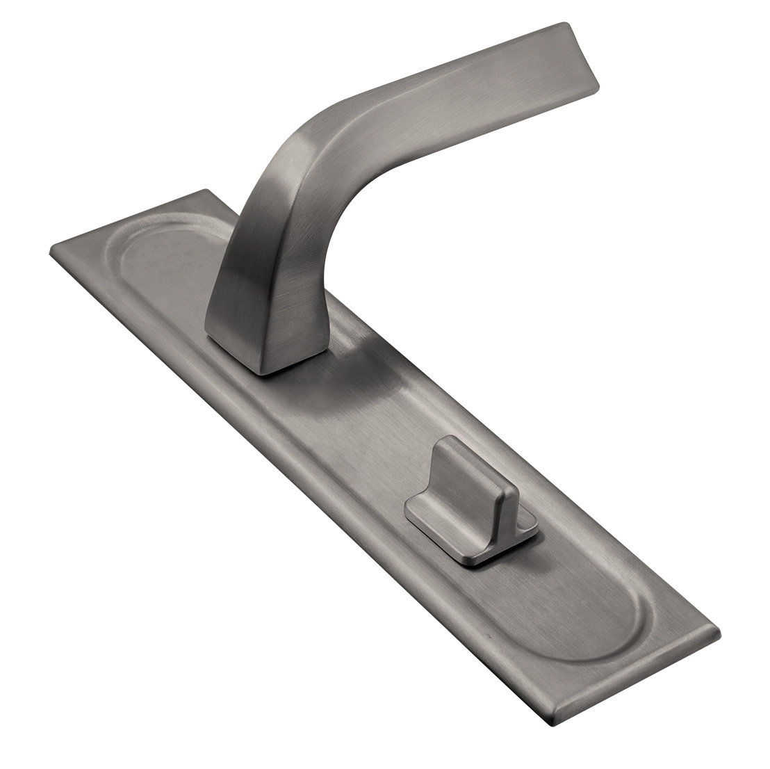 Ручка дверная WD CONCERT HALL PLS WC WF на планке под сантехническую завертку, цвет Зимняя стужа/Winter Frost фото купить Волгоград