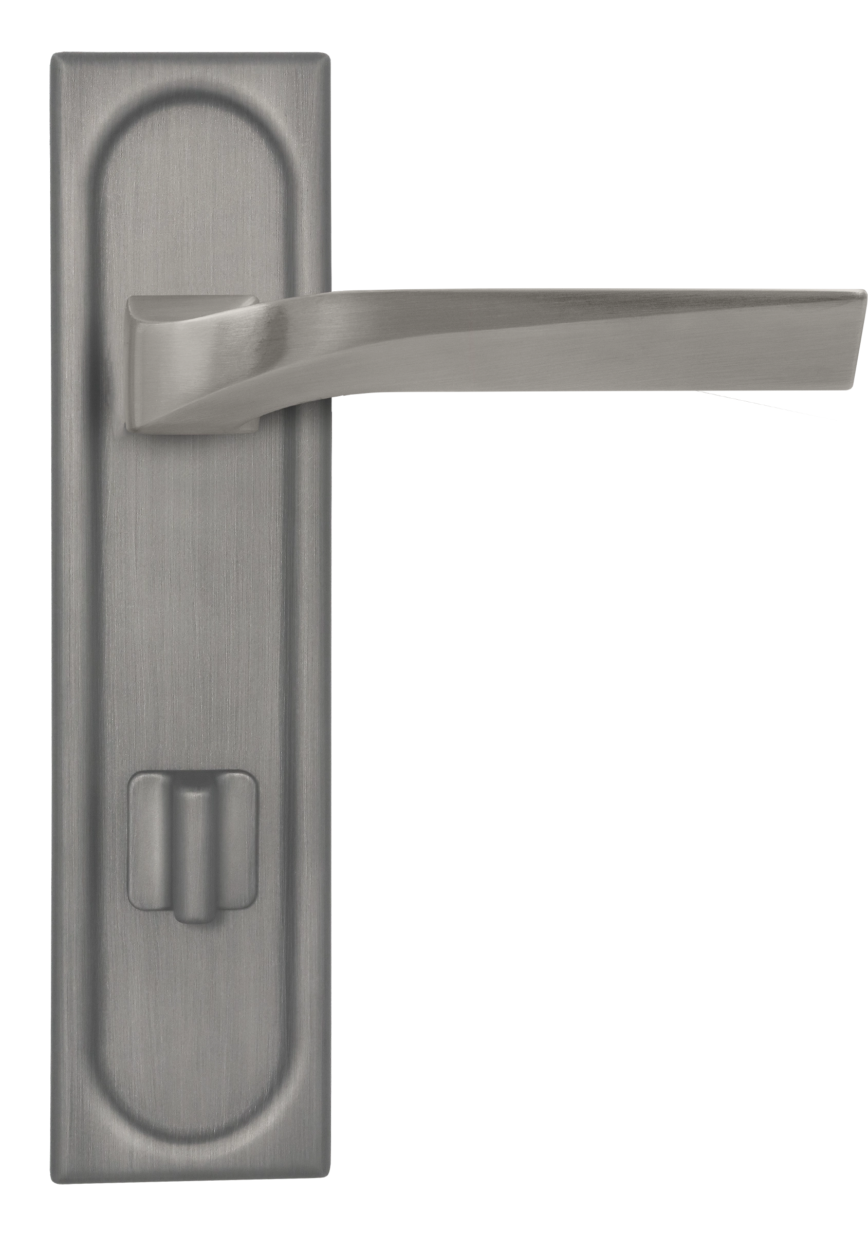 Ручка дверная WD CONCERT HALL PLS WC WF на планке под сантехническую завертку, цвет Зимняя стужа/Winter Frost фото купить в Волгограде