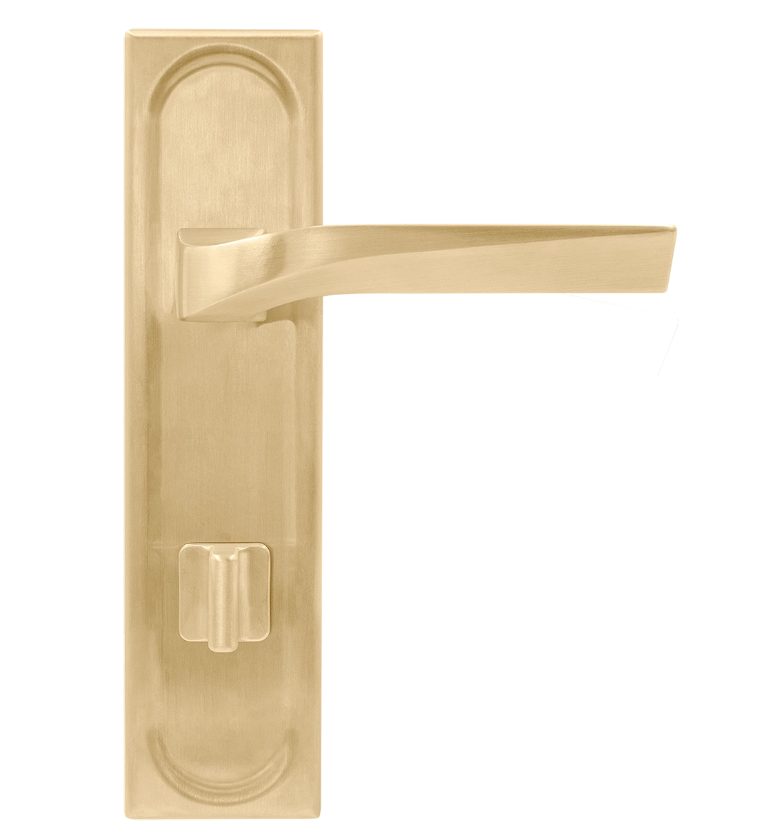 Ручка дверная WD CONCERT HALL PLS WC AH на планке под сантехническую завертку, цвет Осенний мёд/Autumn Honey фото купить в Волгограде