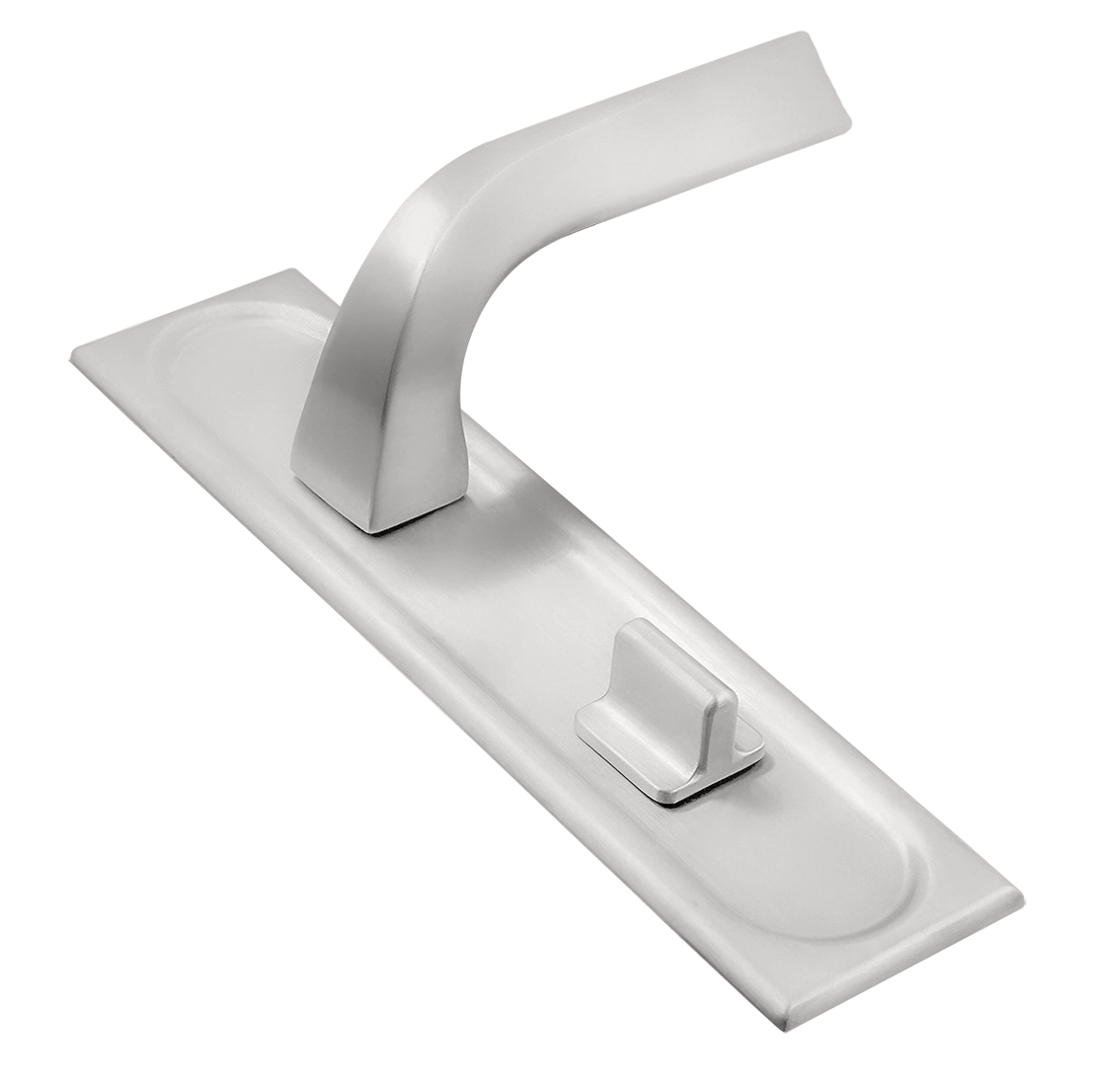 Ручка дверная WD CONCERT HALL PLS WC SSW на планке под сантехническую завертку, цвет Стокгольмский снегопад/Stockholm Snowfall фото купить Волгоград