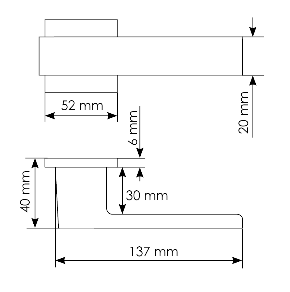 Комплект дверных ручек MH-56-S6 BL с заверткой MH-WC-S6 BL + магнитный замок M1895 BL, цвет черный фото morelli Волгоград