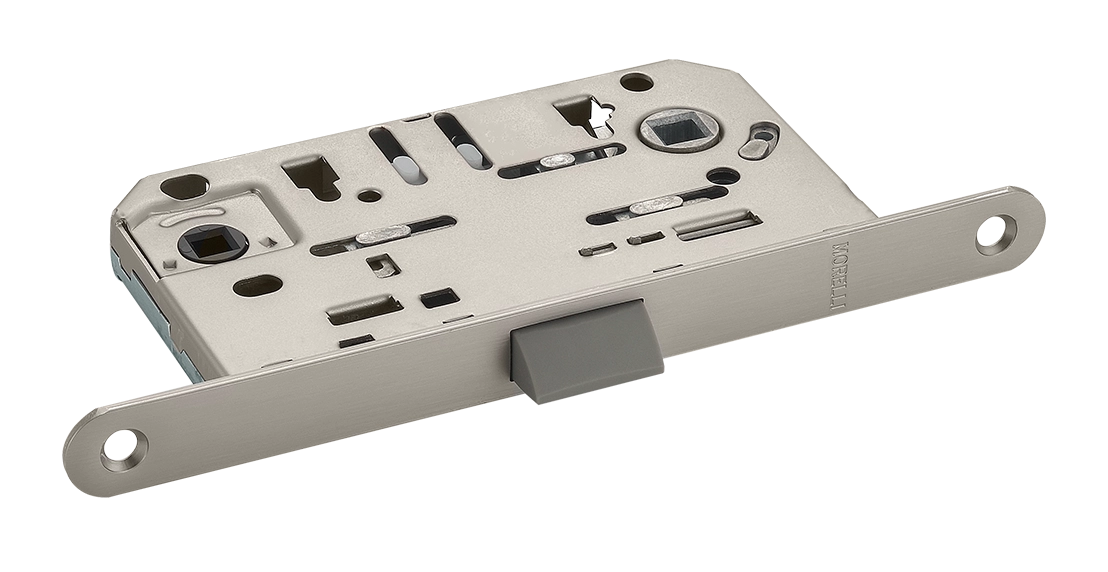 Замок межкомнатный 1895P MSN бесшумный многофункциональный, цвет матовый сатинированный никель фото купить Волгоград