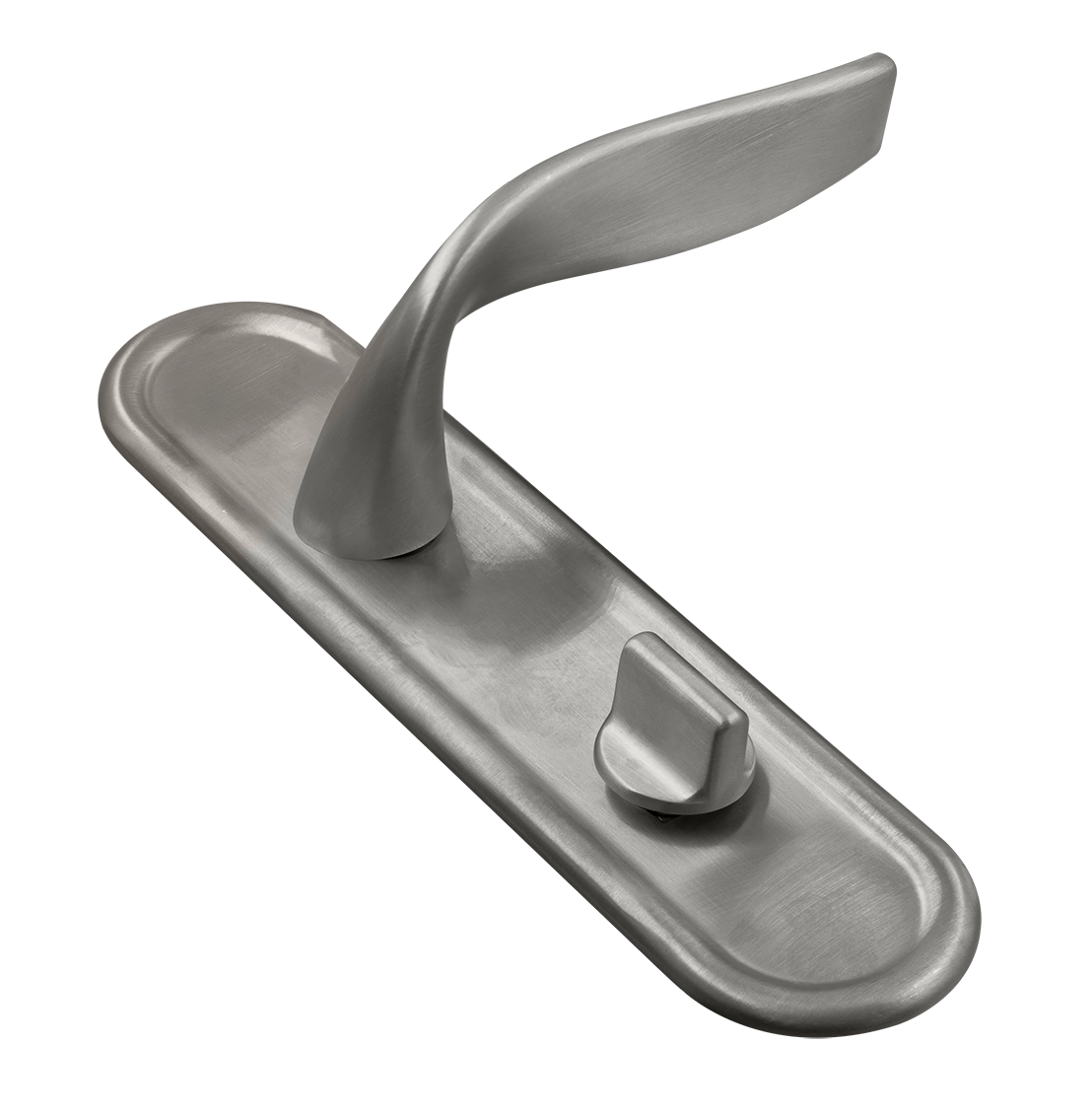 Ручка дверная SKYSCRAPER PLR WF на планке, цвет Зимняя стужа/Winter Frost фото купить Волгоград