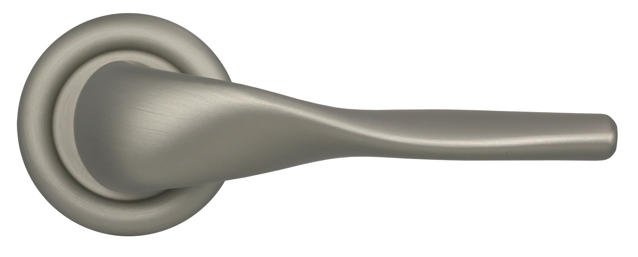 Ручка дверная LVB R7 SMI на круглой розетке, цвет Весенняя дымка/Spring Mist фото купить в Волгограде