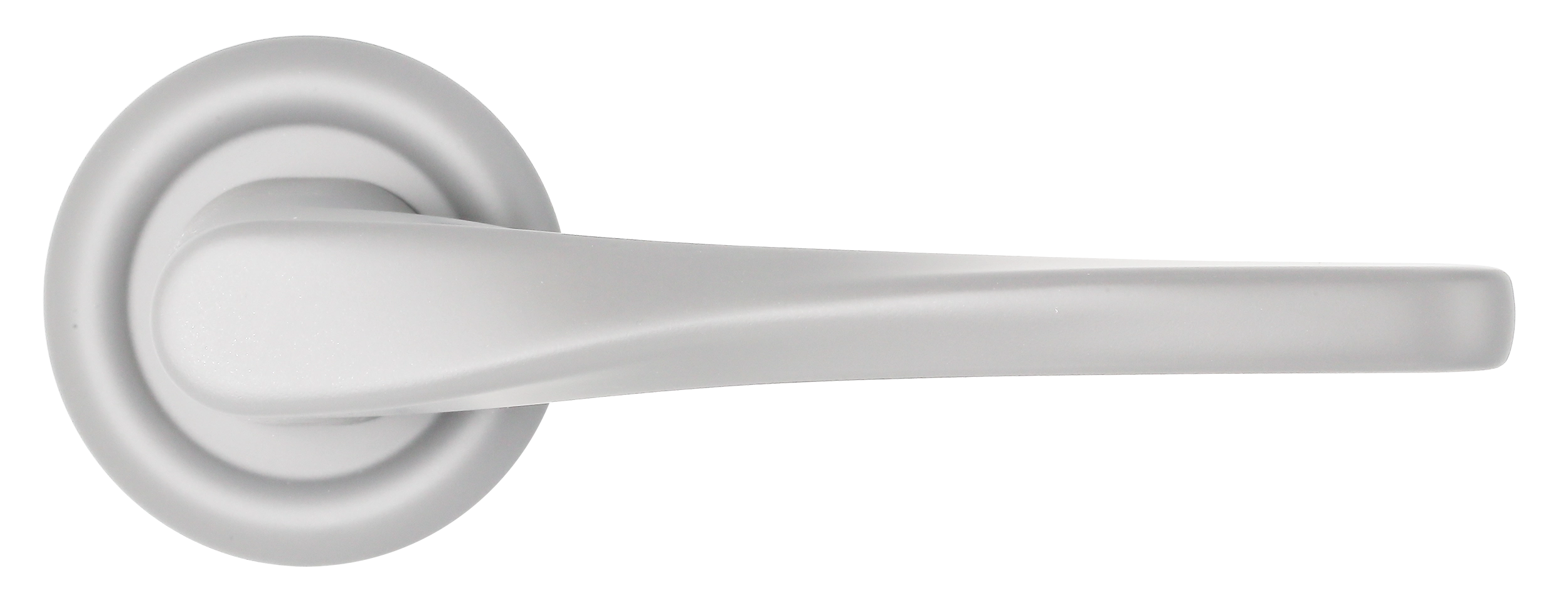 Ручка дверная THE OLYMPICS R7 SSW на круглой розетке, цвет Стокгольмский снегопад/Stockholm Snowfall фото купить в Волгограде