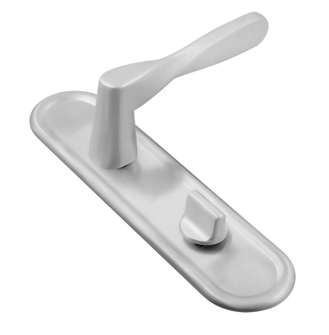 Ручка дверная THE OLYMPICS PLR SSW на планке, цвет Стокгольмский снегопад/Stockholm Snowfall фото купить Волгоград