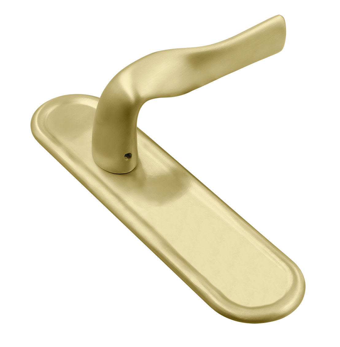 Ручка дверная LVB PLR AH на планке, цвет Осенний мёд/Autumn Honey фото купить Волгоград