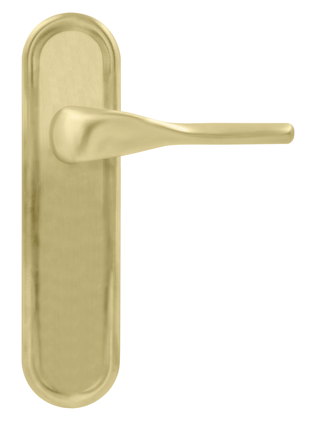 Ручка дверная LVB PLR AH на планке, цвет Осенний мёд/Autumn Honey фото купить в Волгограде