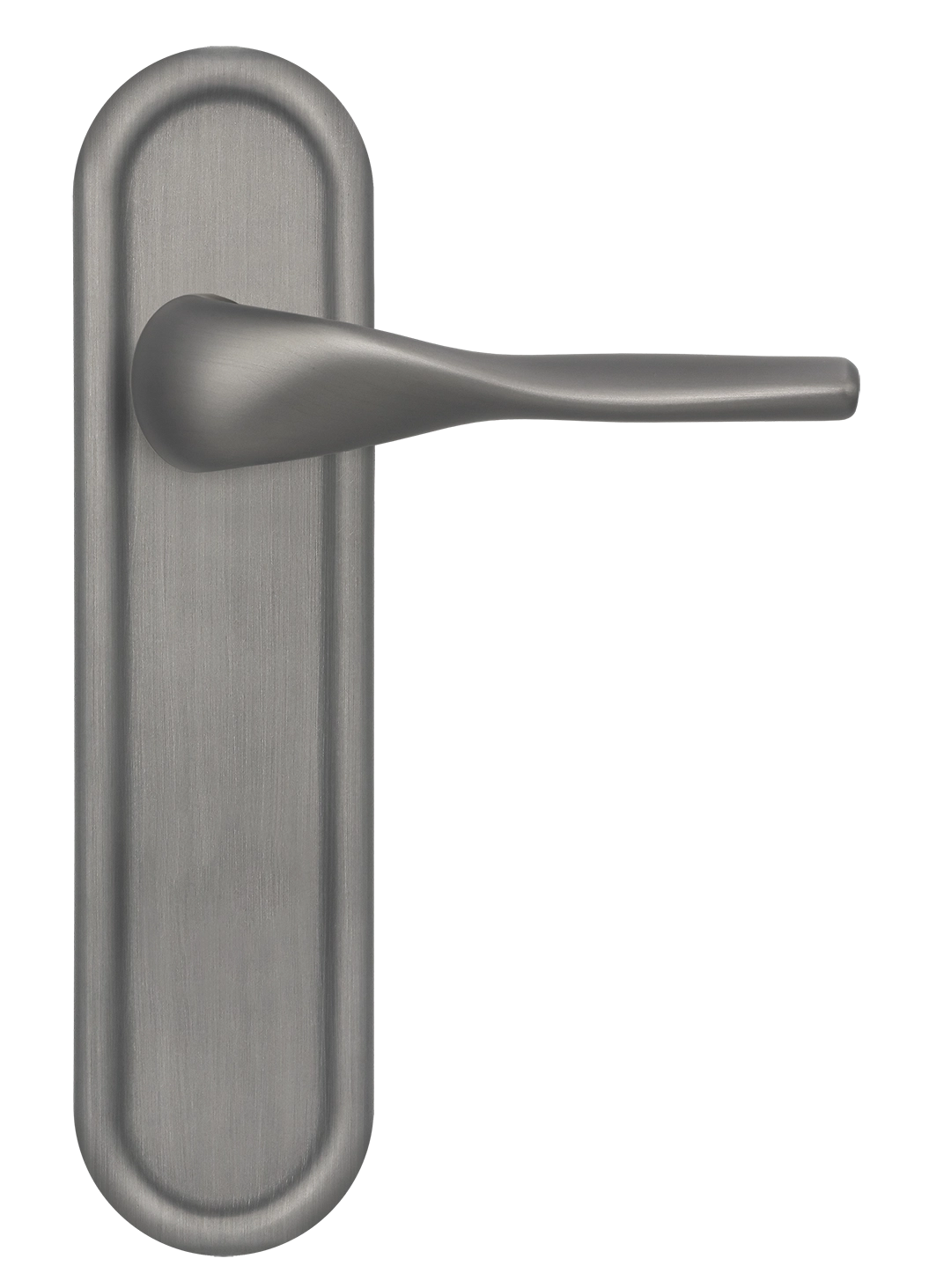 Ручка дверная LVB PLR WF на планке, цвет Зимняя стужа/Winter Frost фото купить в Волгограде