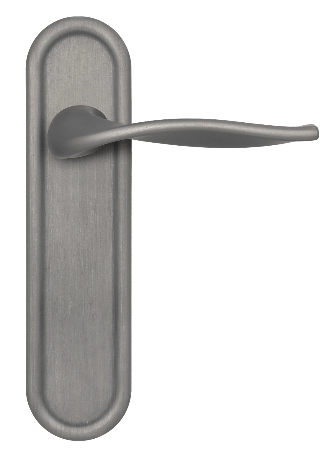 Ручка дверная SKYSCRAPER PLR WF на планке, цвет Зимняя стужа/Winter Frost фото купить в Волгограде