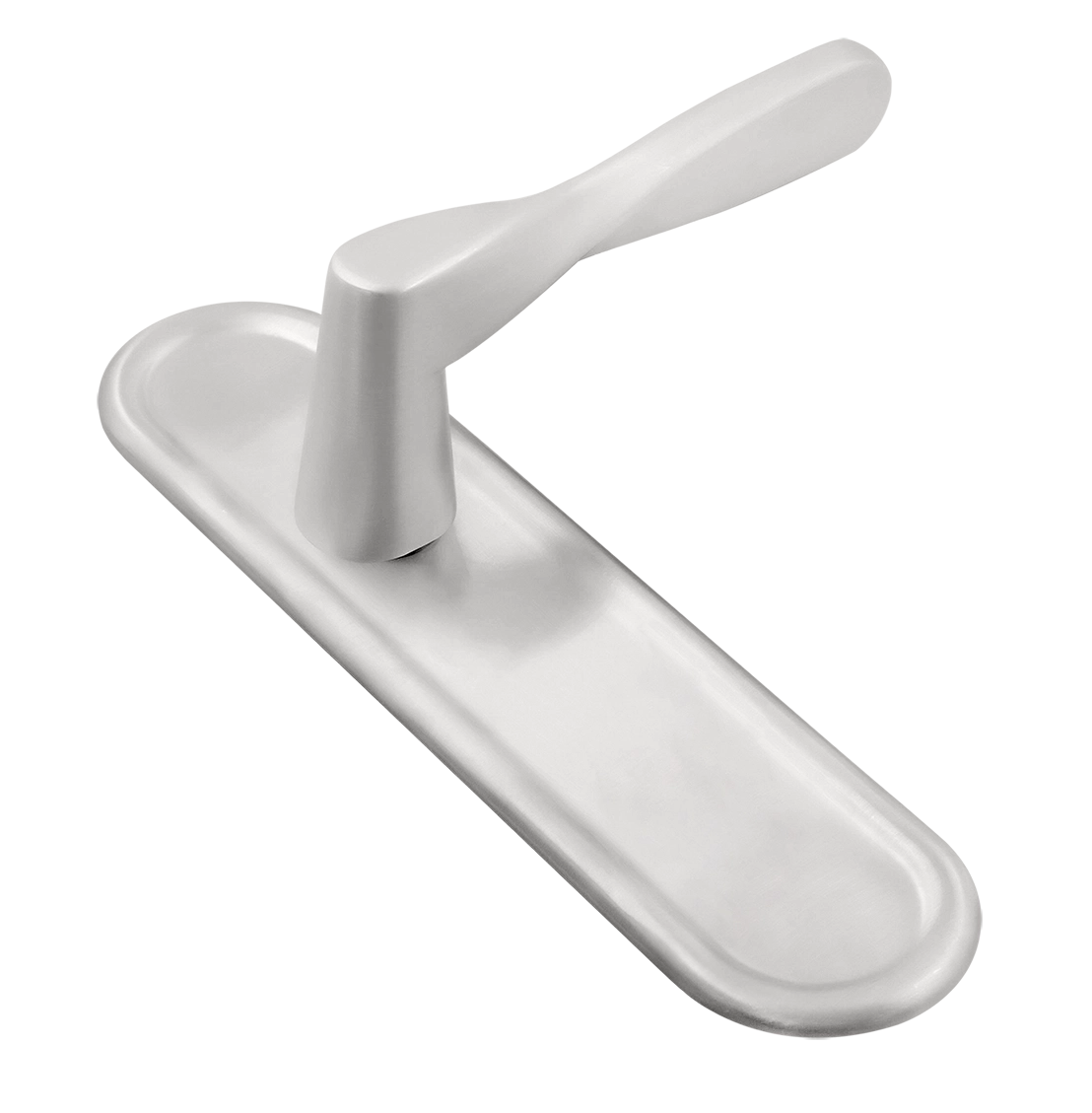 Ручка дверная THE OLYMPICS PLR SSW на планке, цвет Стокгольмский снегопад/Stockholm Snowfall фото купить Волгоград