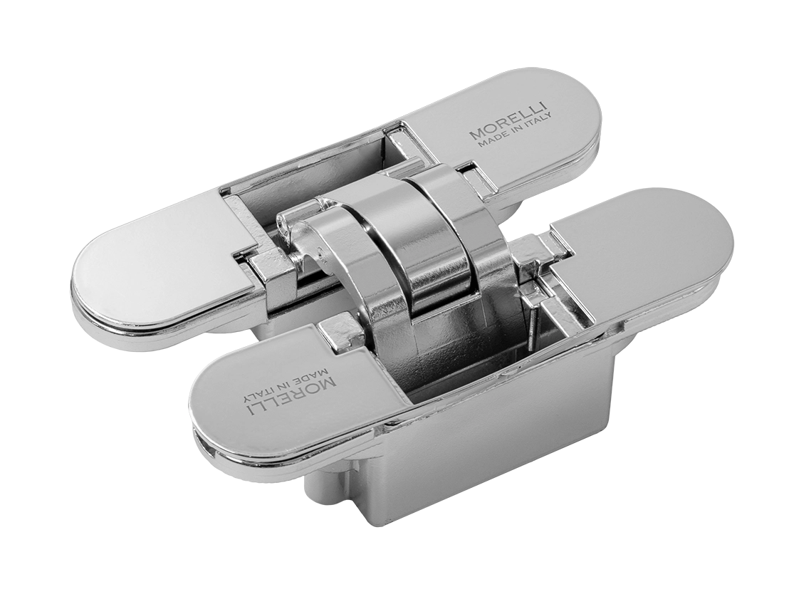 Петля скрытая HH-20 PC, врезная с 3D-регулировкой, вес полотна до 60 кг цвет хром фото купить Волгоград