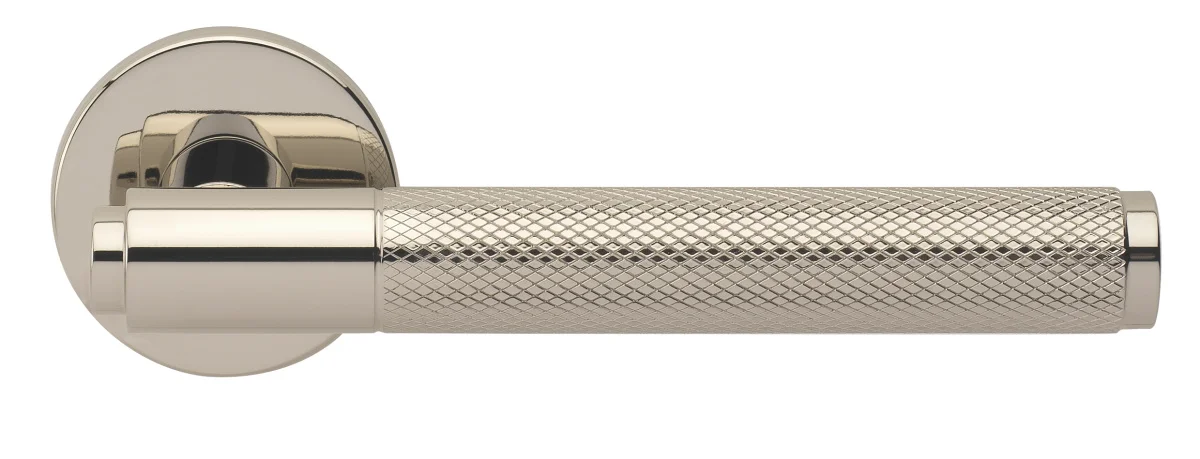 BRIDGE R6 NIS, ручка дверная с усиленной розеткой, цвет -  матовый никель фото купить Волгоград
