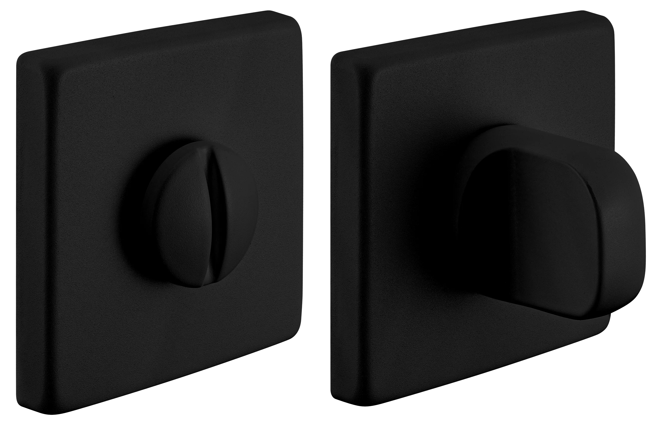 LUX-WC-S5 NERO, завертка дверная, цвет - черный фото купить Волгоград