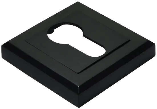 MH-KH-S BL, накладка на ключевой цилиндр, цвет - черный фото купить Волгоград
