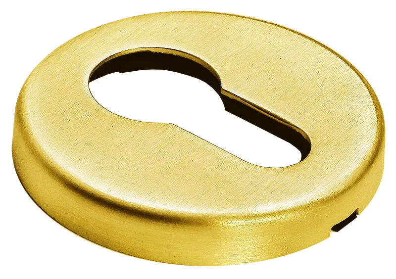 LUX-KH-R5 OSA, накладка на евроцилиндр, цвет - матовое золото фото купить Волгоград