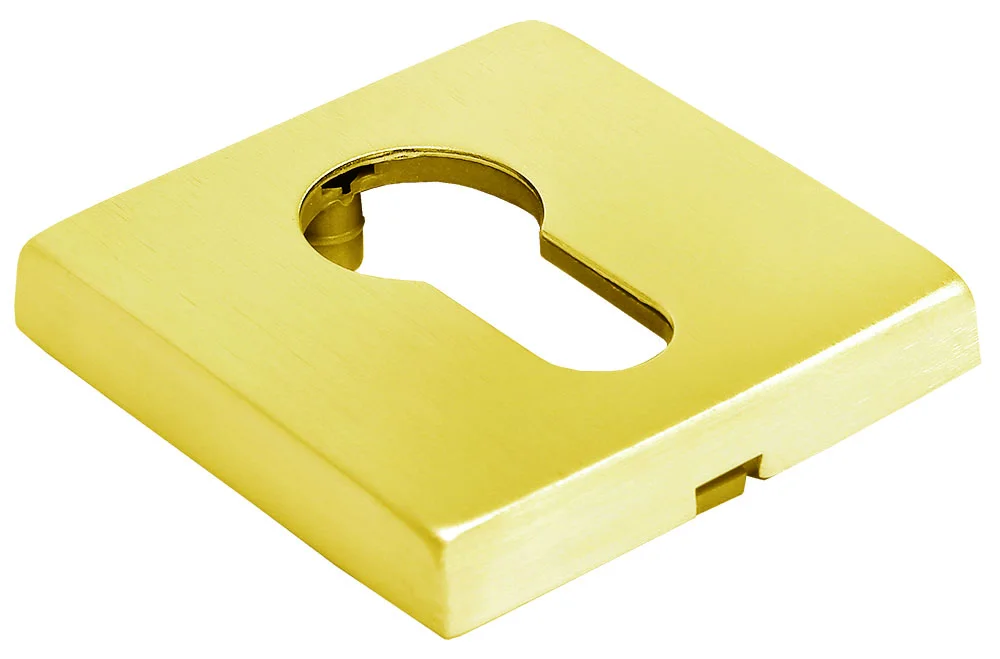 LUX-KH-S5 OSA, накладка на евроцилиндр, цвет - матовое золото фото купить Волгоград