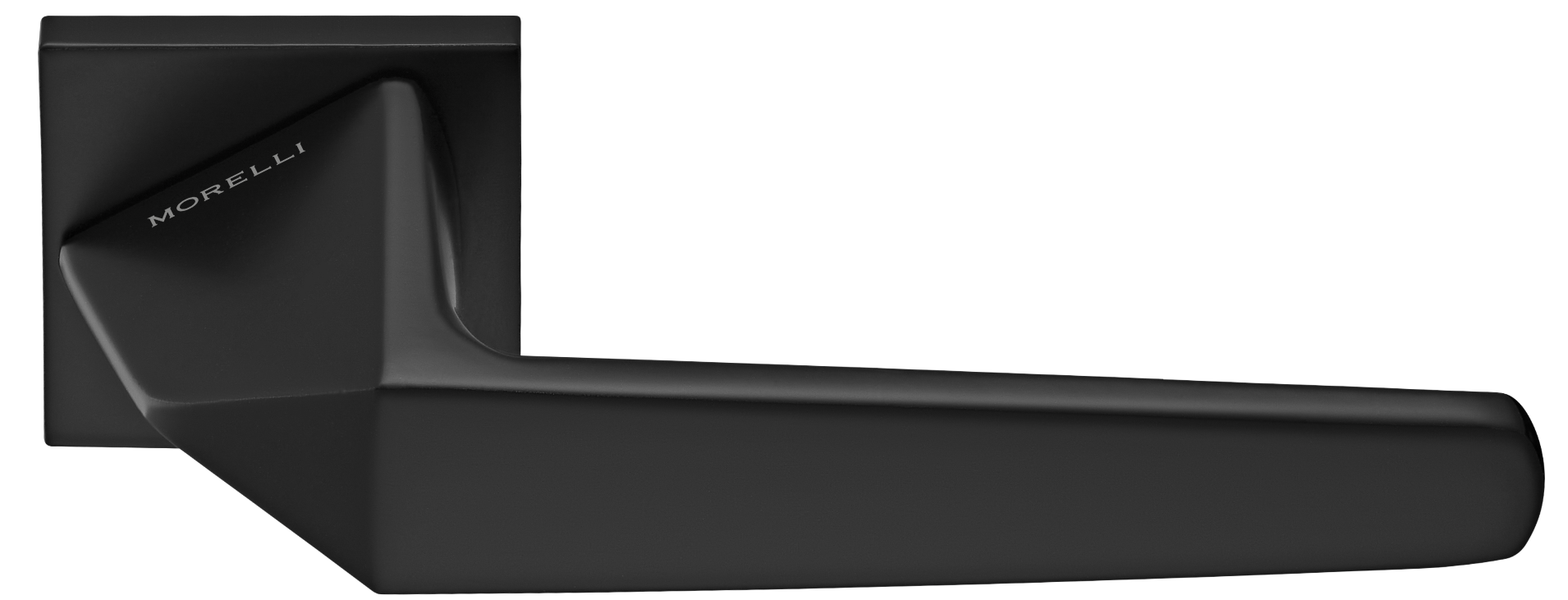 SOUK ручка дверная на квадратной розетке 6 мм, MH-55-S6 BL, цвет - черный фото купить Волгоград