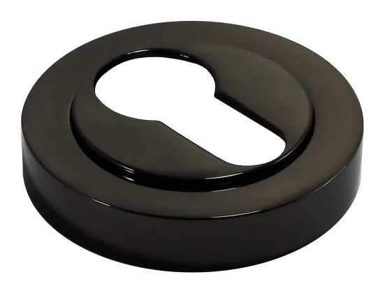 LUX-KH-R2 NIN, накладка на евроцилиндр, цвет - черный никель фото купить Волгоград
